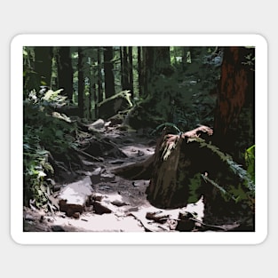 Forest Trail Sticker